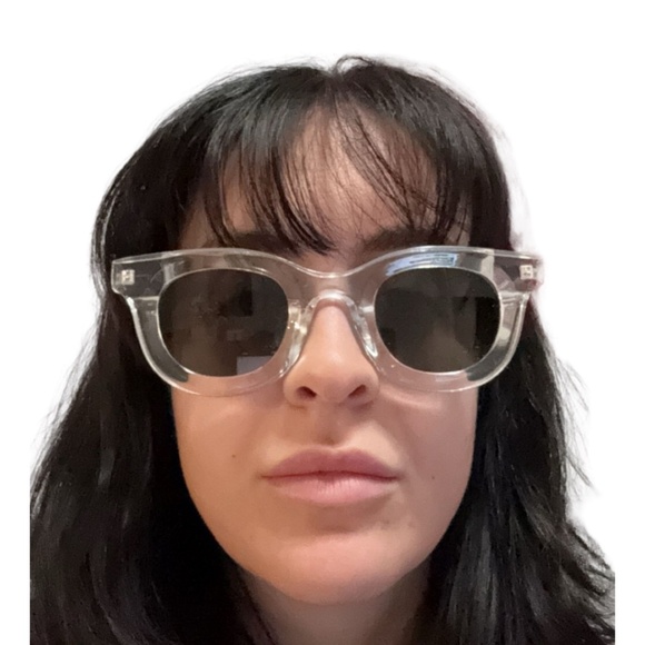 Clear Plastic Framed Urban Outfitters Sunglasses (2 for $25) - Picture 2 of 2